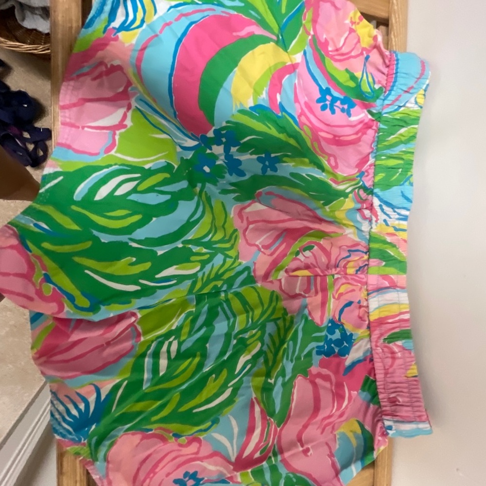 Two pairs of Lilly Pulitzer Luxletic athletic shorts. Barely worn! Very cute.